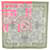 Hermès Pink Les Tuileries Silk Scarf Cloth  ref.2280419