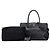 Executive Chanel Tote Esecutivo Medio in Pelle di Vitello Nera Nero - vista 13