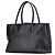 Executive Chanel Tote Esecutivo Medio in Pelle di Vitello Nera Nero - vista 2