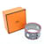 Hermès Hermes Enamel Bouclerie Moderne Charm Bracelet Black Pink White  - view 2