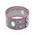 Hermès Hermes Enamel Bouclerie Moderne Charm Bracelet Black Pink White  - view 4