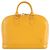 Borsa Louis Vuitton Alma PM in pelle Epi gialla Giallo