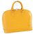 Borsa Louis Vuitton Alma PM in pelle Epi gialla Giallo - vista 2