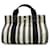 Hermès Borsa Tote PM Cannes Hermes Nero Beige Tela