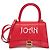 Borsa in pelle Hour Glass di Balenciaga Rosso
