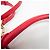 Borsa in pelle Hour Glass di Balenciaga Rosso - vista 6