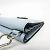 Tarjetero Saffiano de Prada con correa para el cuello Azul - vista 8