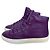 Philipp Plein Leder Sneaker Lila Größe 37