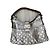 Borsa a mano Versace in tela beige