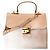 Borsa in pelle Miu Miu e borsa a spalla Marrone
