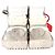 Off White Sneakers alte Off-White 3.0 Off-Court in pelle bianca Grigio - vista 5