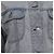 Acne Studios Button-Down-Jacke aus blauem Baumwoll-Denim - Ansicht 3