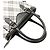 Burberry Nova Check Canvas Leder Handtasche Braun Beige - Ansicht 6