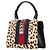 Borsa 2 in 1 Gucci Harako Sylvie Leopardo 470270 Marrone Beige - vista 3