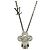 Collar Péndulo de Metal Vivienne Louis Vuitton M00831 Gris