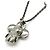 Collar Péndulo de Metal Vivienne Louis Vuitton M00831 Gris - vista 4