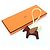 Charm per borsa Hermès Rodeo Pegasus PM Rosso D'oro Giallo - vista 6