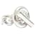 Hermès Herrenring Croisette von Hermes Silber Geld