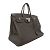 Sac à main Hermès Birkin 40 en chocolat - vue 2