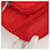 PRADA Borsa a mano in nylon rosso argento Auth 123522V - vista 15