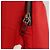 PRADA Borsa a mano in nylon rosso argento Auth 123522V - vista 17