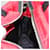 PRADA Borsa a mano in nylon rosso argento Auth 123522V - vista 21