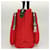 PRADA Borsa a mano in nylon rosso argento Auth 123522V - vista 4