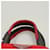 PRADA Borsa a mano in nylon rosso argento Auth 123522V - vista 8