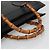 Borsa a mano in pelle Gucci Bamboo nera e oro 002 1186 0259 Auth mr1334 Nero D'oro - vista 7