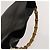 Borsa a mano in pelle GUCCI Bamboo 2 vie nera oro 001 1638 Auth ep9053 Nero D'oro - vista 6