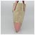 PRADA Tote Bag aus Canvas Beige Silber Authentisch 126135 - Ansicht 4