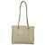 PRADA Schultertasche aus Leder Nylon Weiß Silber Authentisch bs26360 - Ansicht 13