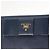 Saffiano PRADA Cartera Larga de Cuero Safiano Azul Auth 121255 - vista 19