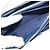 Saffiano PRADA Cartera Larga de Cuero Safiano Azul Auth 121255 - vista 23
