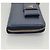 Saffiano PRADA Cartera Larga de Cuero Safiano Azul Auth 121255 - vista 3