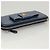 Saffiano PRADA Cartera Larga de Cuero Safiano Azul Auth 121255 - vista 5