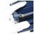 Saffiano PRADA Cartera Larga de Cuero Safiano Azul Auth 121255 - vista 9