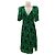 Vestido verde com bolinhas florido T 36 Caroll Verde escuro - vista 2