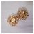 Yves Saint Laurent Orecchini YSL vintage anni '80 D'oro - vista 5