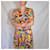 Givenchy abito multicolore in seta - vista 10