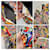 Givenchy abito multicolore in seta - vista 13