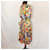 Givenchy abito multicolore in seta - vista 4