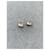 Orecchini Christopher Kane a cuore con strass Swarovski argento - vista 2