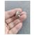 Orecchini Christopher Kane a cuore con strass Swarovski argento - vista 6
