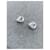 Orecchini Christopher Kane a cuore con strass Swarovski argento - vista 7