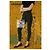 Chanel Ikonische CC Eternal Codes Leggings 40 Schwarz - Ansicht 13