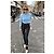 Chanel Ikonische CC Eternal Codes Leggings 40 Schwarz - Ansicht 7