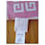 FULAR DE SEDA 4G GIVENCHY. Blanco Fucsia  - vista 3