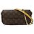 Borsa a spalla 2 in 1 Monogram Louis Vuitton Ivy Marrone