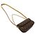 Borsa a spalla 2 in 1 Monogram Louis Vuitton Ivy Marrone - vista 4